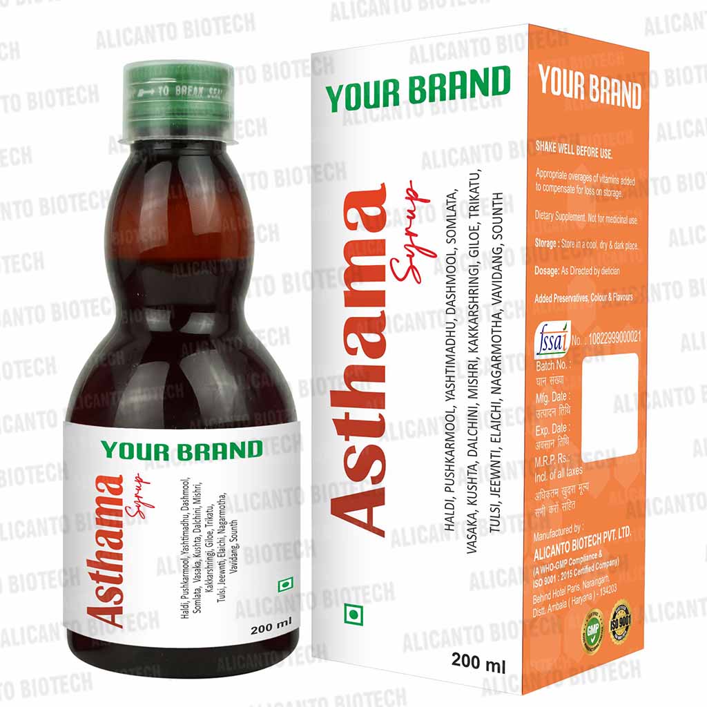 Asthma Syrup Manufacturer