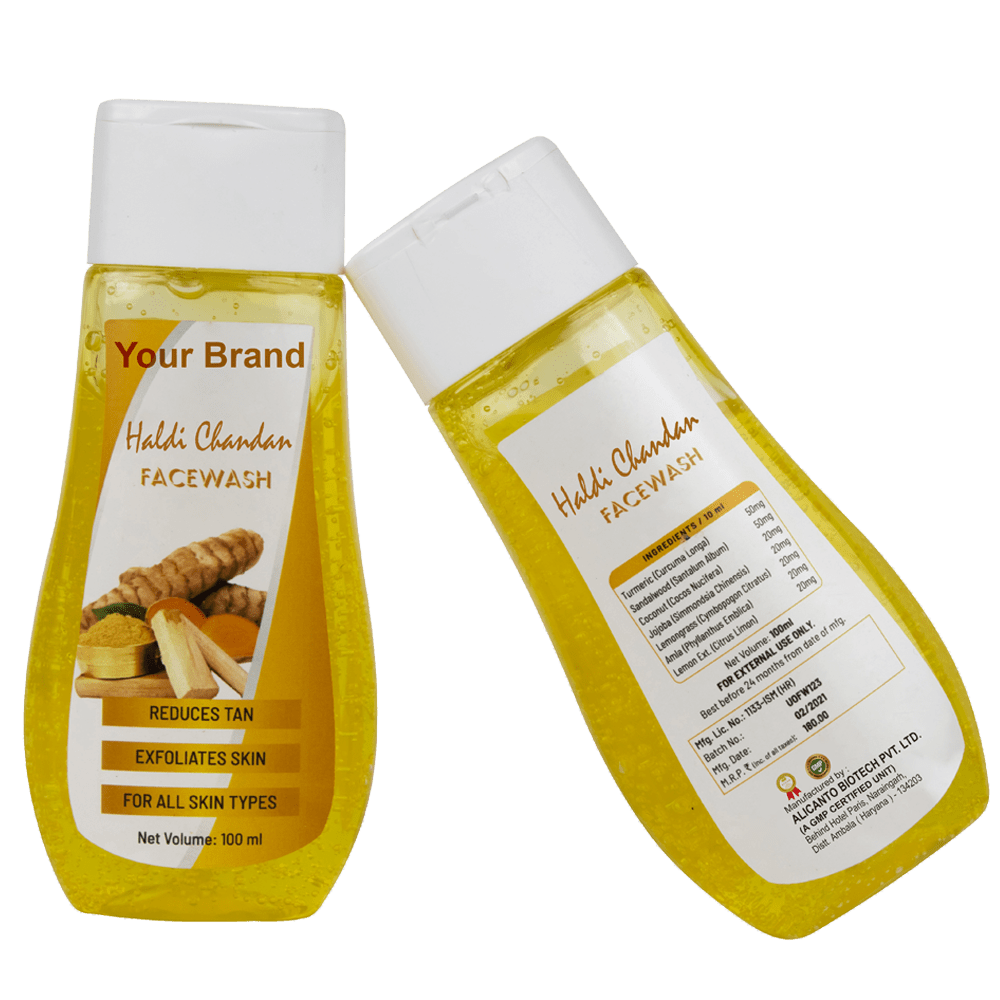 Haldi Chandan Face Wash Manufacturer