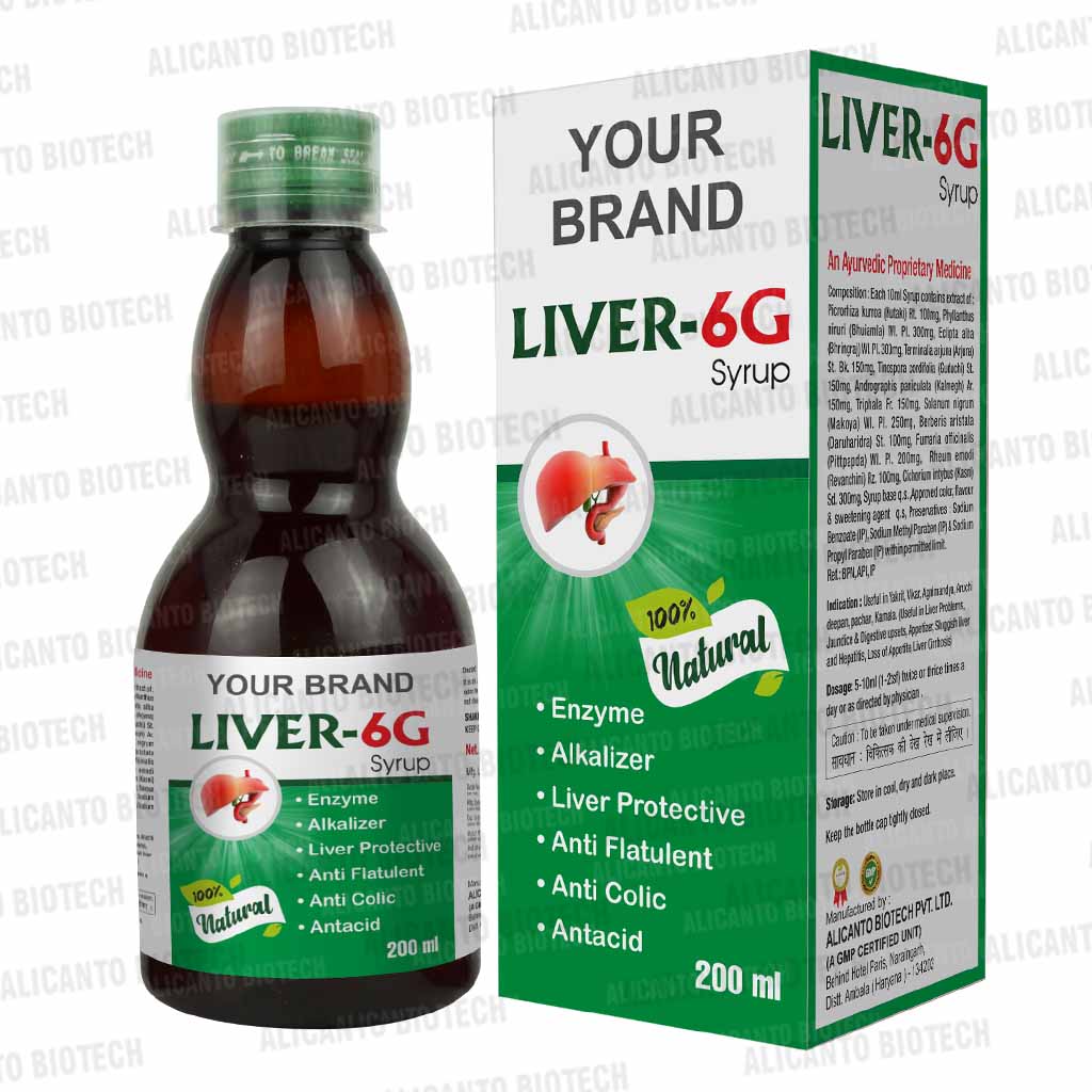 Liver 6G Syrup Manufacturer